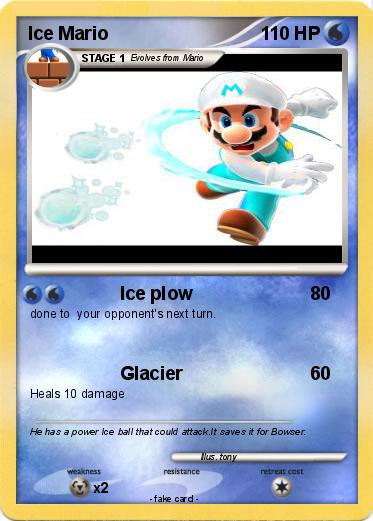 Pokemon Ice Mario