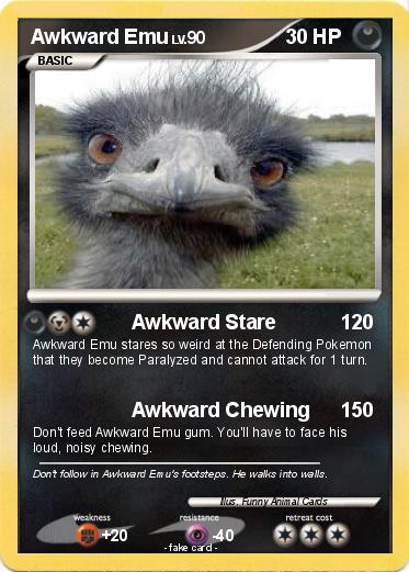 Pokemon Awkward Emu