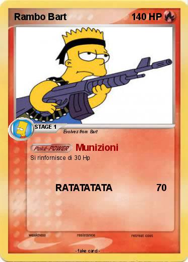 Pokemon Rambo Bart