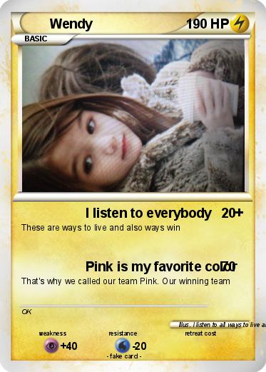 Pokemon Wendy