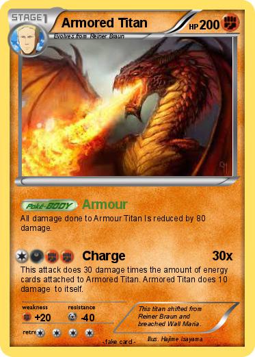 Pokemon Armored Titan