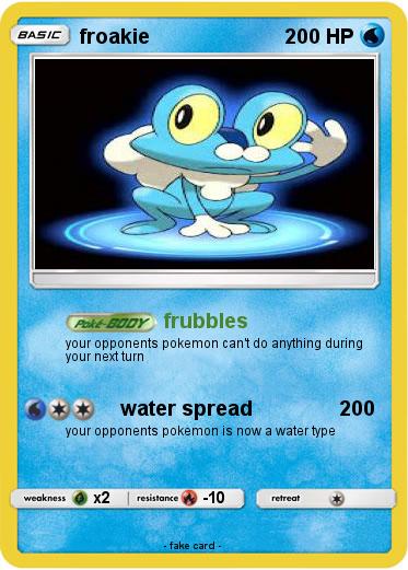 Pokemon froakie