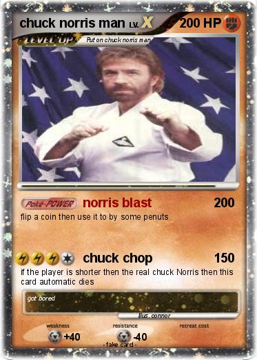 Pokemon chuck norris man