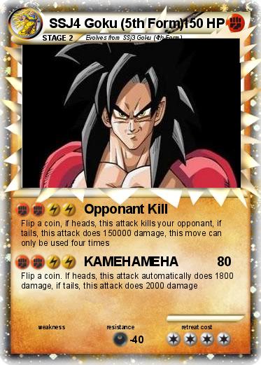 Pokemon SSJ4 Goku (5th Form)