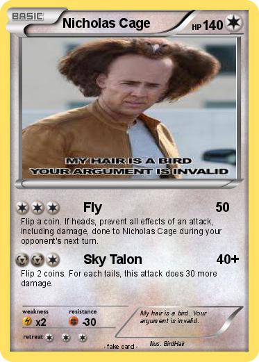 Pokemon Nicholas Cage