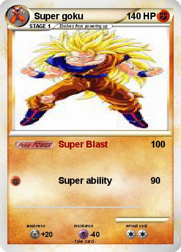 Pokemon Super goku