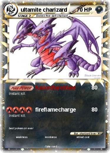 Pokemon ultamite charizard