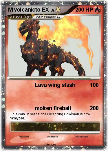 Pokemon M volcanicto EX