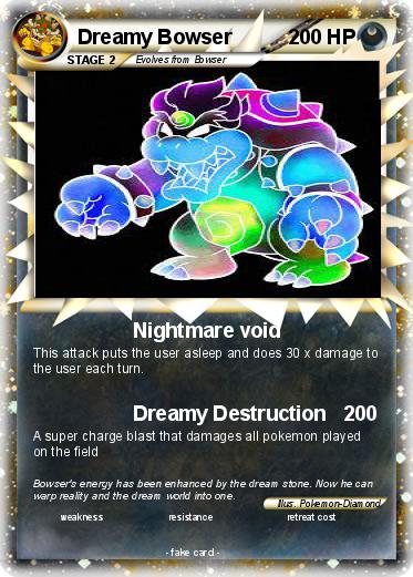 Pokemon Dreamy Bowser