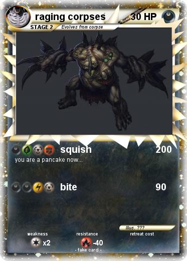 Pokemon raging corpses