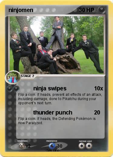 Pokemon ninjomen