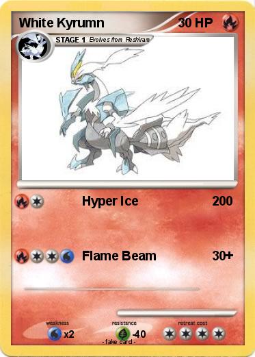 Pokemon White Kyrumn
