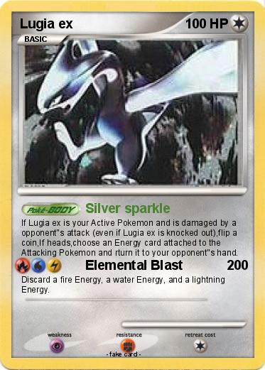 Pokemon Lugia ex
