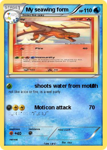 Pokemon My seawing form