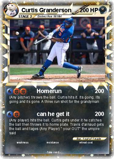 Pokemon Curtis Granderson