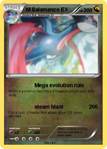 Pokemon M Salamence EX