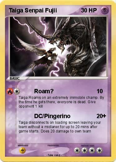 Pokemon Taiga Senpai Fujii