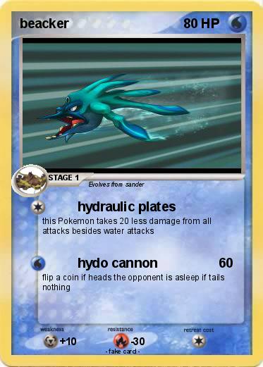 Pokemon beacker