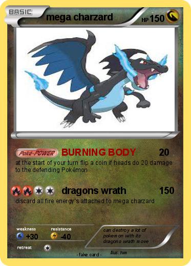Pokemon mega charzard