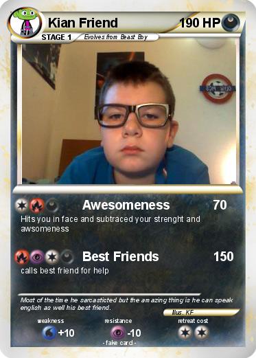 Pokemon Kian Friend