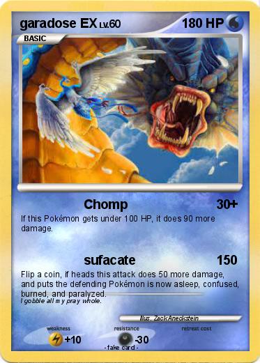 Pokemon garadose EX