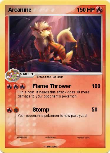 Pokemon Arcanine