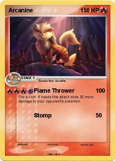 Pokemon Arcanine
