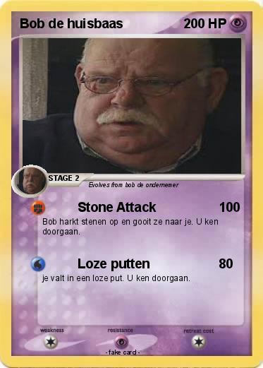 Pokemon Bob de huisbaas