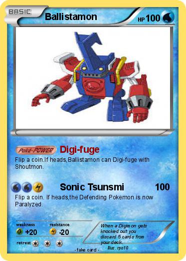 Pokemon Ballistamon