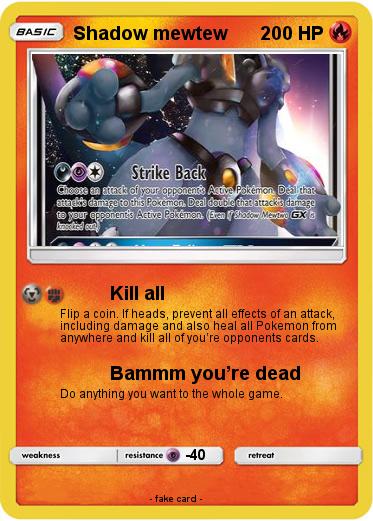Pokemon Shadow mewtew