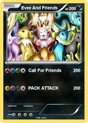 Pokemon Evee And Friends