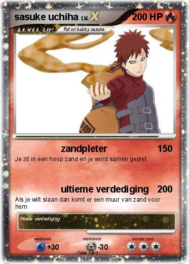 Pokemon sasuke uchiha