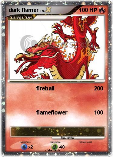 Pokemon dark flamer