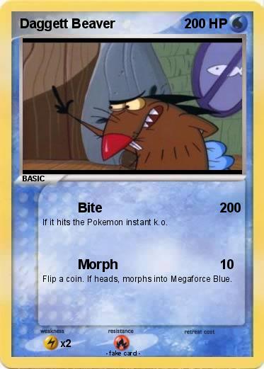 Pokemon Daggett Beaver