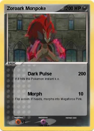 Pokemon Zoroark Monpoke