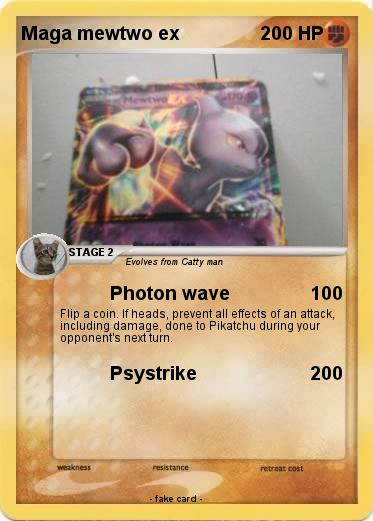 Pokemon Maga mewtwo ex