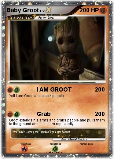 Pokemon Baby Groot