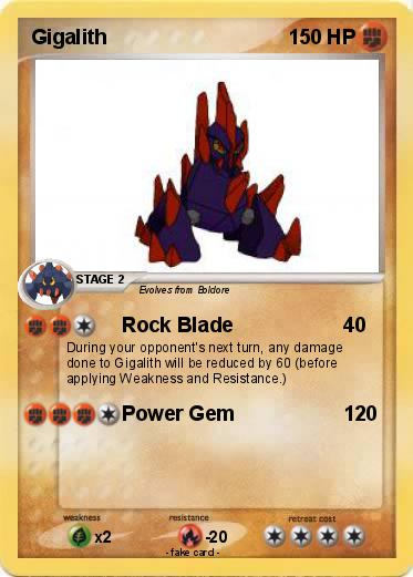 Pokemon Gigalith