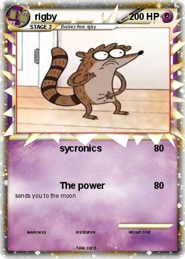 Pokemon rigby