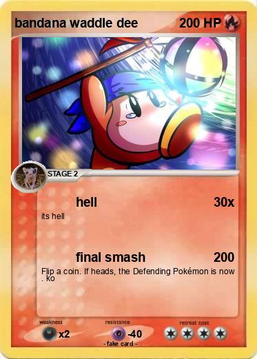 Pokemon bandana waddle dee