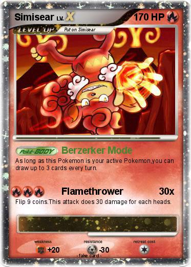 Pokemon Simisear