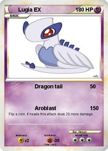 Pokemon Lugia EX