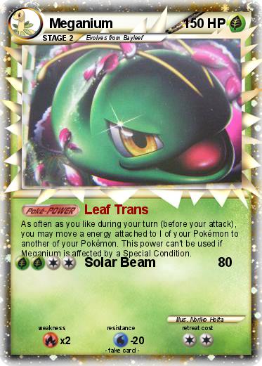 Pokemon Meganium