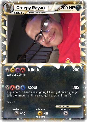 Pokemon Creepy Rayan