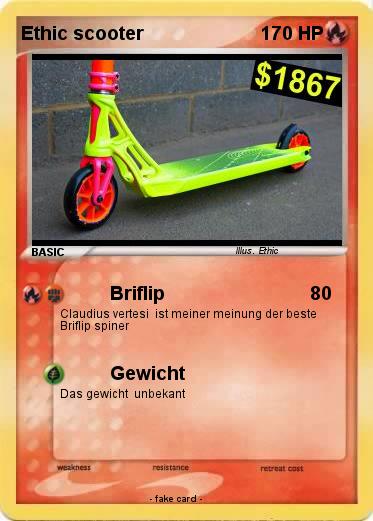 Pokemon Ethic scooter