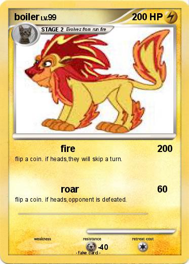 Pokemon boiler