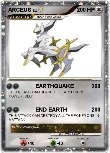 Pokemon ARCEUS