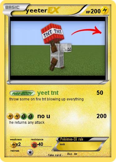 Pokemon yeeter