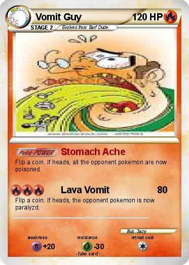 Pokemon Vomit Guy