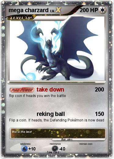 Pokemon mega charzard
